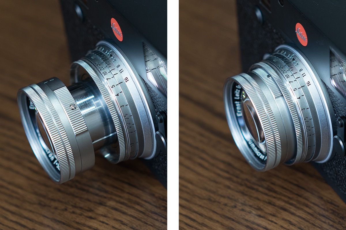 Leica Summicron 50mm f/2 1st Collapsible（沈胴）というレンズ 