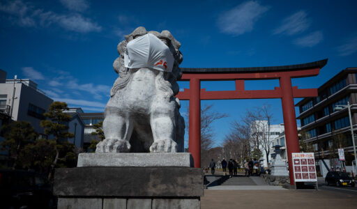 鎌倉・鶴岡八幡宮 二の鳥居 狛犬 Leica M10-R + SUMMARON-M 28mm f/5.6