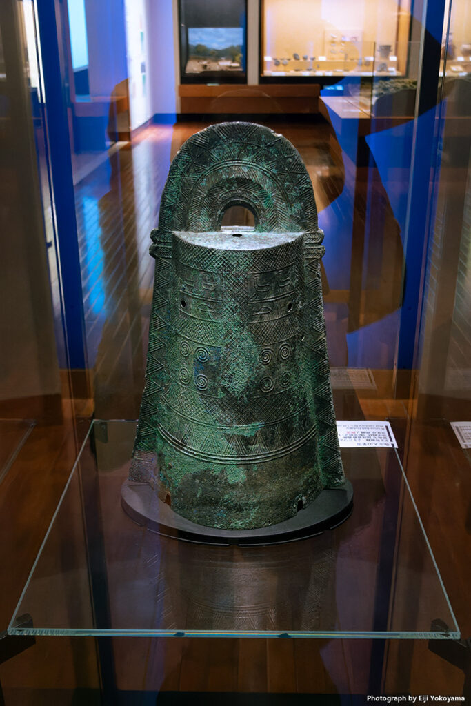 島根県立古代出雲歴史博物館。昔、教科書でよく見た銅鐸。レプリカではなくて本物！、ちょっと感動です。
DSC-RX100M7 換算35mm