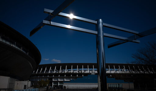 東京体育館と国立競技場。Leica M10-R + SUMMARON-M 28mm f/5.6