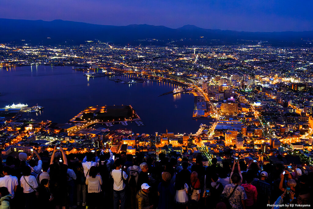 函館・夜景。FUJIFILM X-T50, XF16-50mmF2.8-4.8 R LM WR