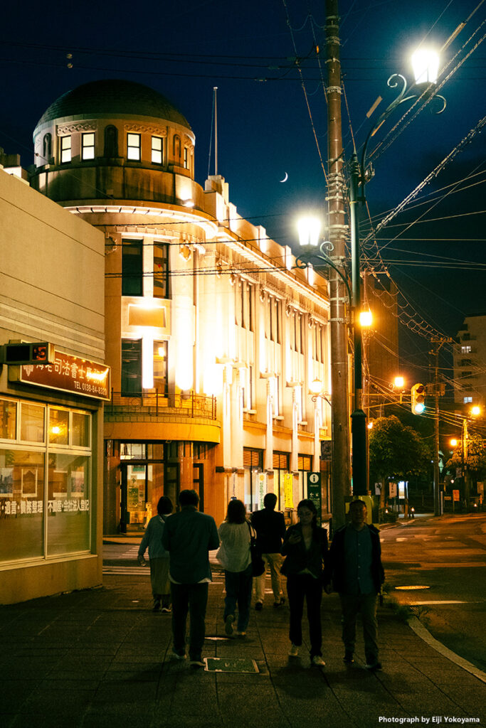 函館・地域交流まちづくりセンター。この建物、なぜかとってもお気に入りです。