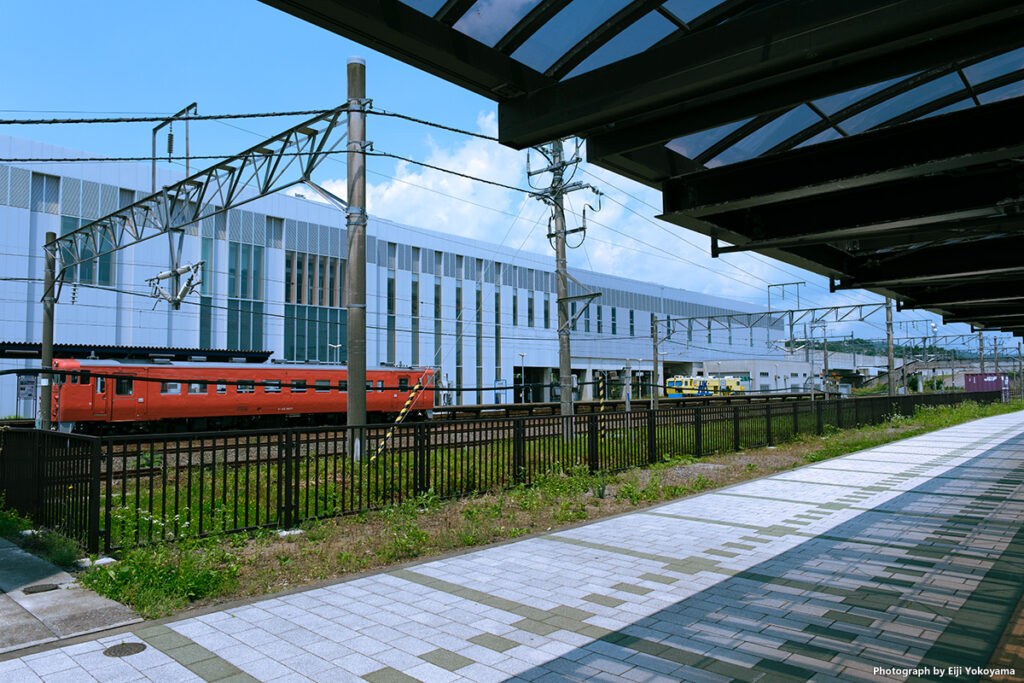 木古内駅。