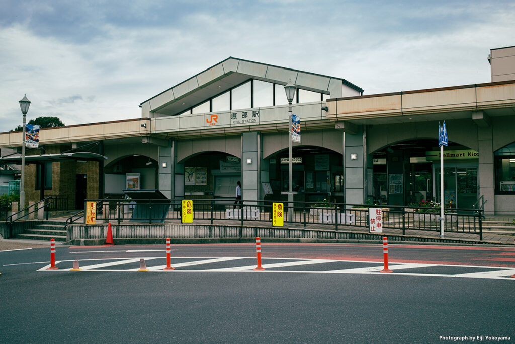 恵那駅。FUJIFILM X100VI