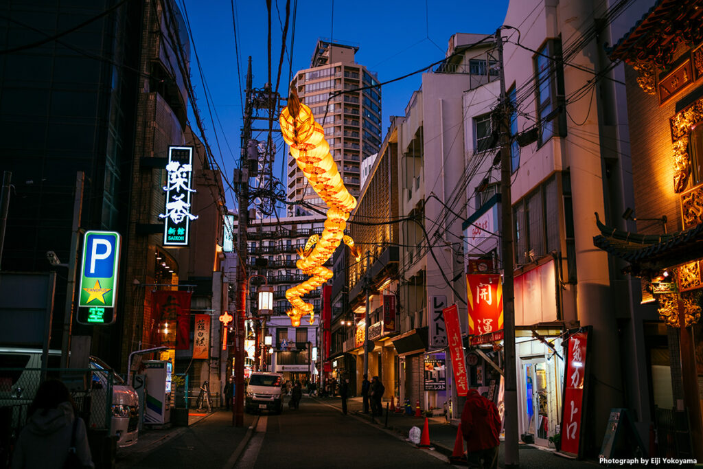 宵の横浜中華街 X100VI