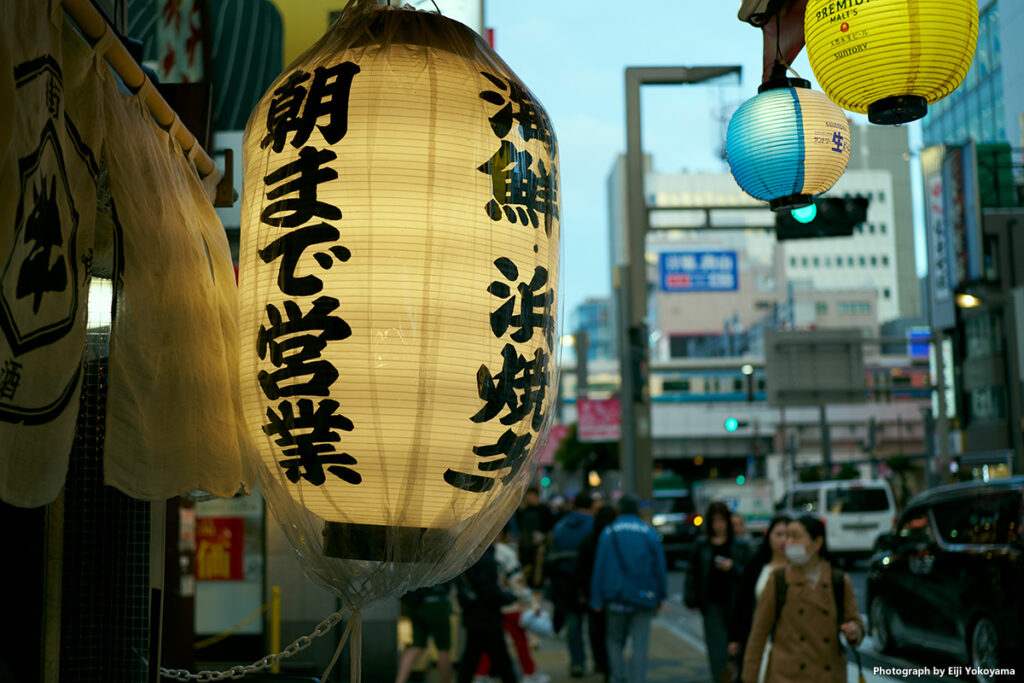 あれば撮ります、提灯！